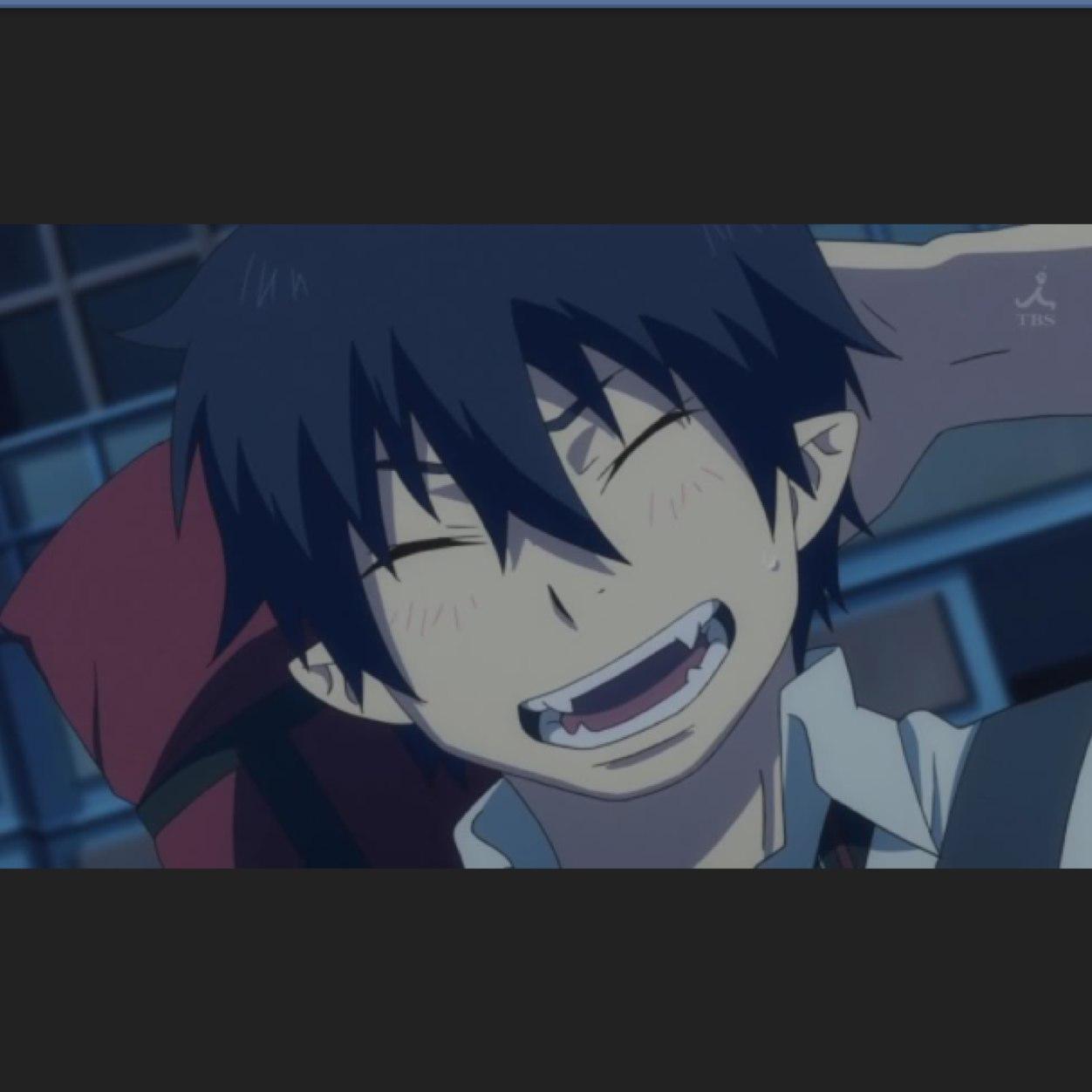 Rin Okumura here I have a twin brother my father is saton my mother died. I have blue flames that come out when I take out my sword just dont get me pissed off