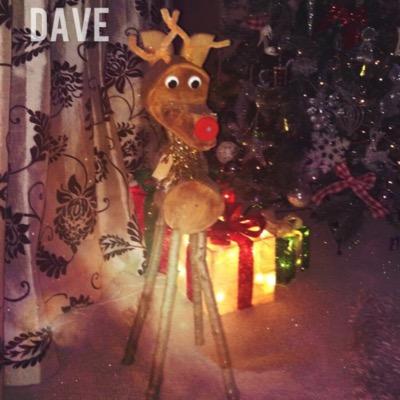 The most famous Reindeer of all. Dont forget it. The name is Dave. #MEOW