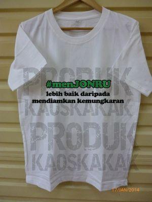 Sablon DTG | Bikin kaos satuan gapake ribed, Combed 20S | KaosKakak@gmail.com |  #menJONRU #SRUDUKFOLLOW