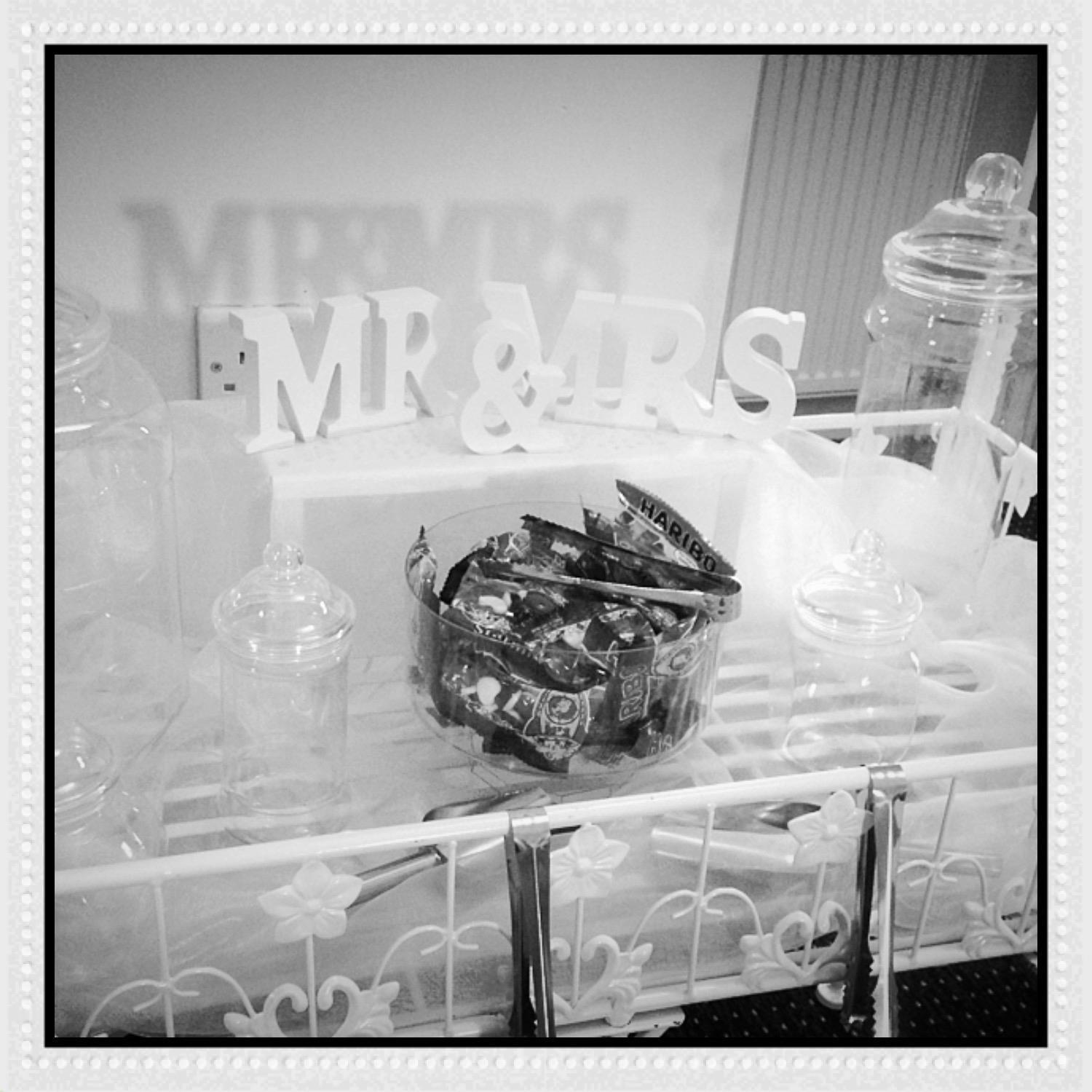 Handmade sweet gifts and candy cart to hire