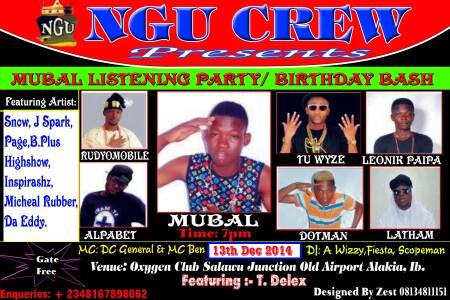 MR_MUBAL's profile picture. Artist,songwriter,performer@NGU ENT..4 bookin 08102528944,2A13F3D2 or @fb Balogun Oluwaseun Mubal.