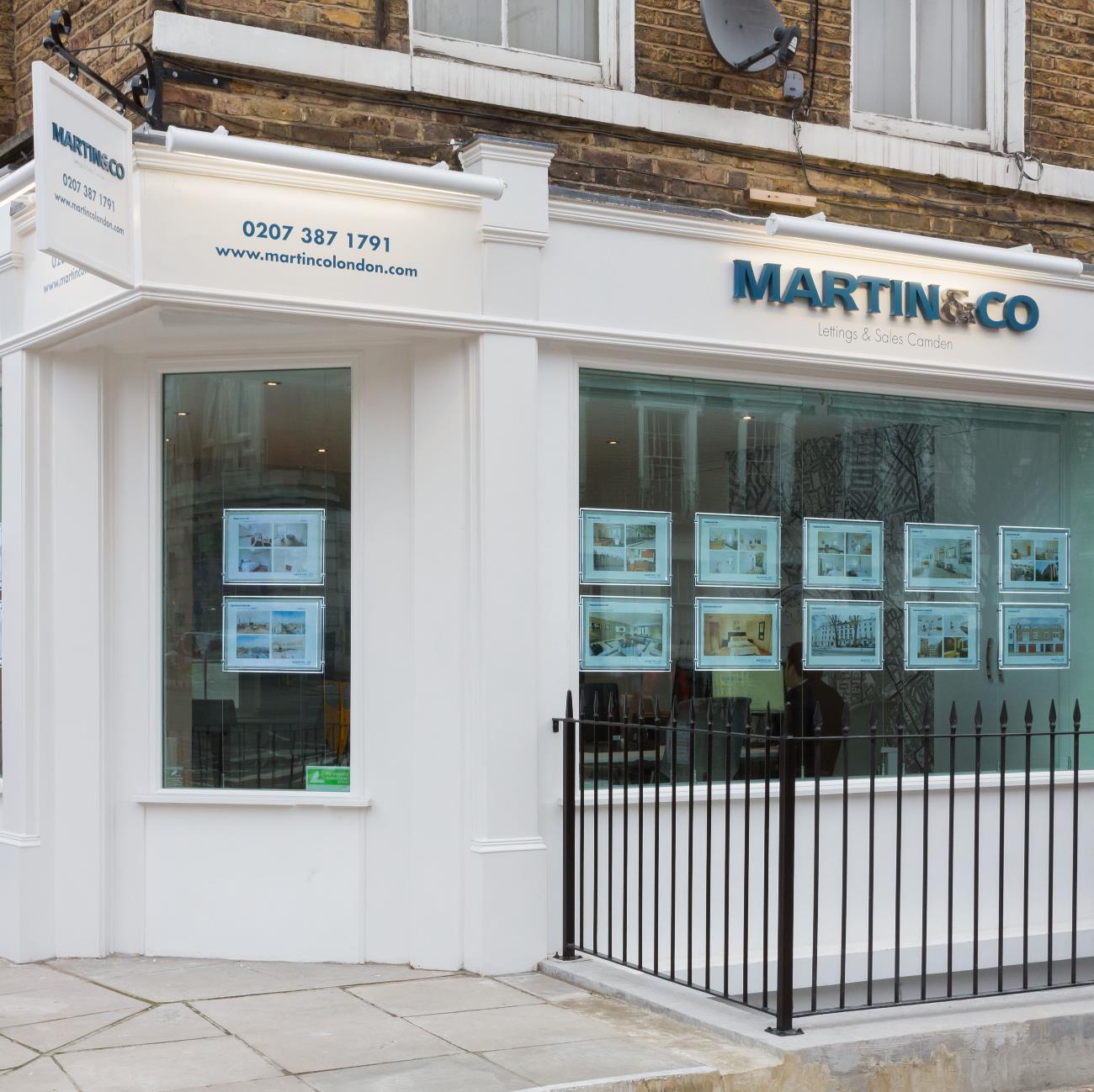 The Camden office of Martin & Co, the UK's No.1 Letting Agent, specialising in Corporate Lettings in Central London.