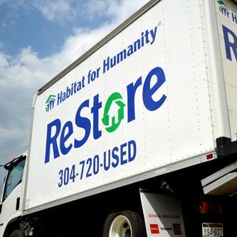 The ReStore is a sustainable funding initiative of Habitat for Humanity of Kanawha & Putnam. We sell donated building materials to fund homes!
