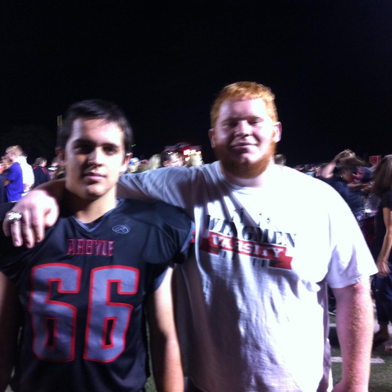 Utep Football Player, 2013 Texas State Champions, Go Hawks!, Argyle Texas