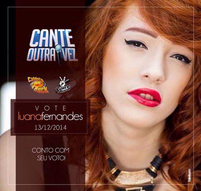 Fã clube da Luana Fernandes participante do the voice Brasil ♡