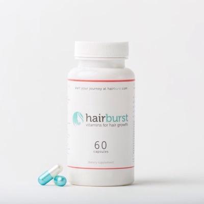 Комплекс натуральных витаминов для волос из Англии Hairburst