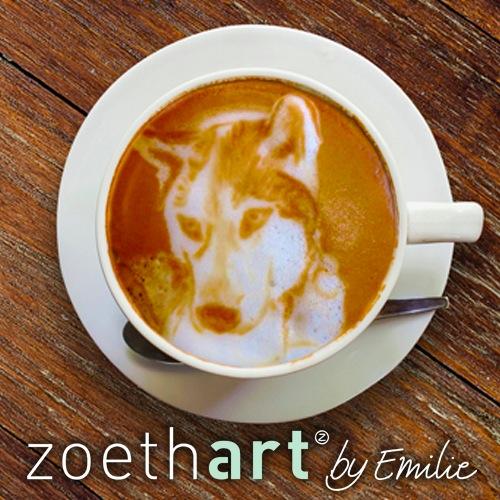 #latteart #portrait #drawing #art #zoethart