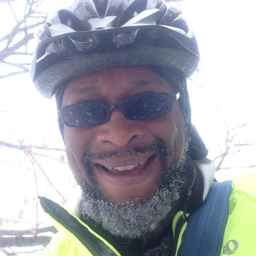 Large, African-American, HUB-based, Cycling Commuter, Radio Host (@BikeTalk881), Advocate, Educator, Father, Historian, BLERD