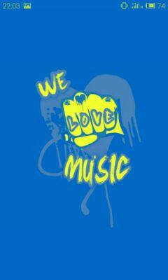 We love music!!