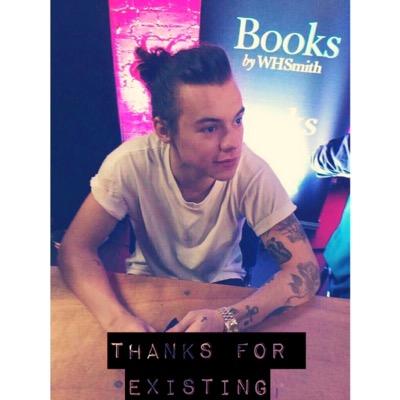 tbh, harry's bun is nicer than anything im ever gonna do with my hair