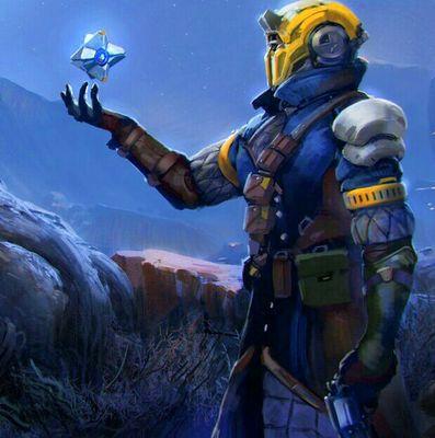 Male, Human, Warlock. // The Guardians, fight the Darkness, because the Traveler no longer can.
