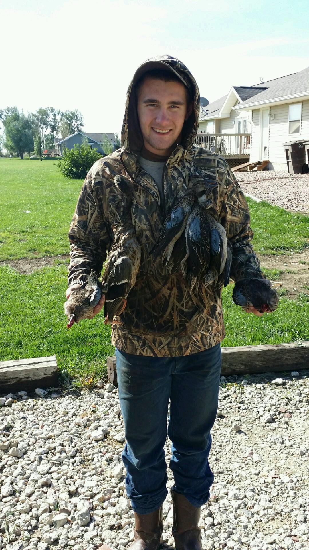 yearly schedule: fishing, hunting