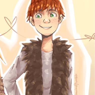 A young, Outcast redhead. Got tossed off his island for befriending a dragon. || OC. #OpenRp.