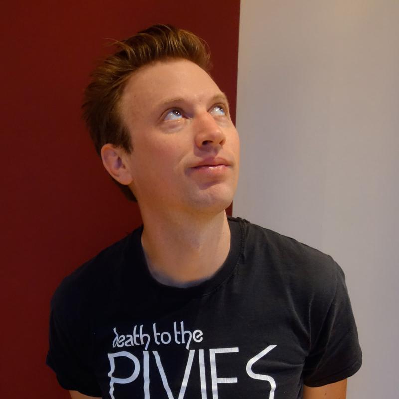 Over sensitive, works as a graphic designer, likes mountain biking, skateboarding and sauciness.