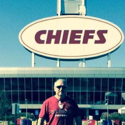 Chiefs fan in DALLAS Texas loving life.