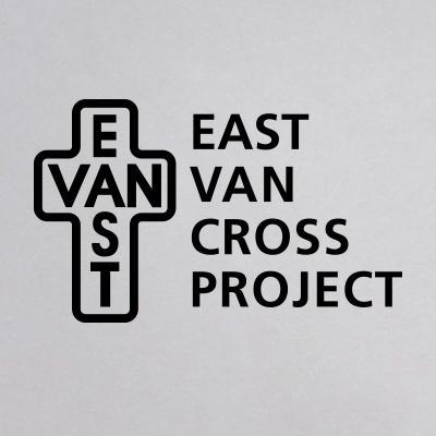 The East Van Cross Project. Designed by @susanfiedler to benefit @pivotlegal.