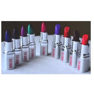 Rainbow Kisses Cosmetics brings to you bold , bright, vibrant and highly pigmented lipsticks . #parabenfree order now !!