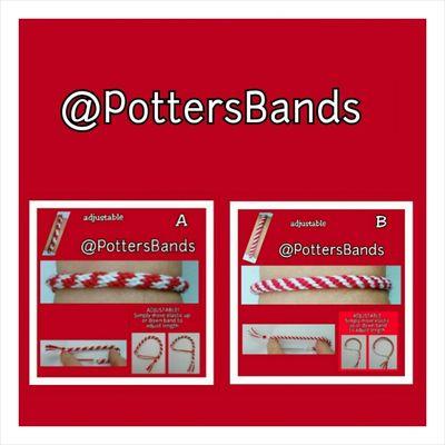 Hand made Stoke City coloured quality cotton wristbands; adjustable, self fastening, distinctive + unique. DM me (Kellie) for more info :)