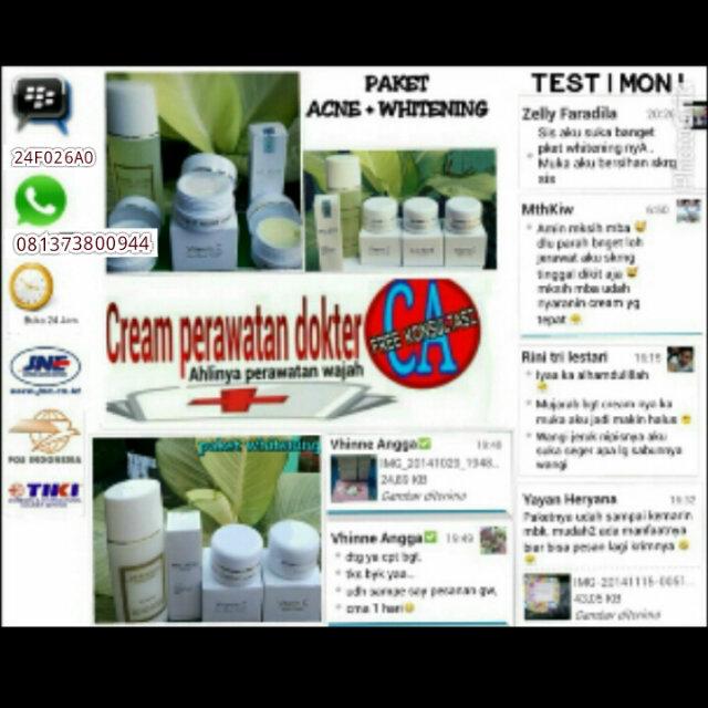 Krim perawatan wajah 100% asli racikan dokter dan apoteker ternama di Indonesia || BEST SELLER || free konsultasi☺ Pin:24F026A0 Text:081373800944