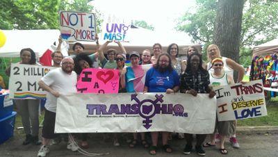 Ohio’s only statewide Trans led organization. 
Serving Ohio's transgender community by providing services, education, support, community and advocacy.