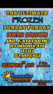 Frozen Sun Daiquiri's Ambassador