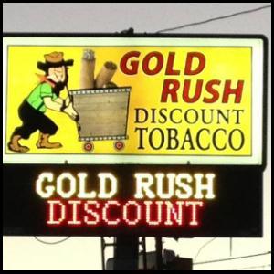 Welcome to Gold Rush Discount Tobacco, Big Spring, Texas’ preferred selection of tobacco and tobacco-alternative products!