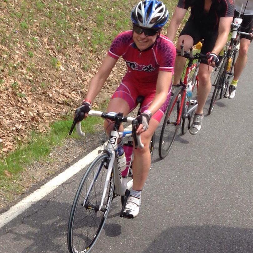 Leslie Miller, Professional Triathlete, #teamhpb coach, #TeamSFQ member, @smashfestqueen athlete, and Chemical Engineer in the Washington DC area