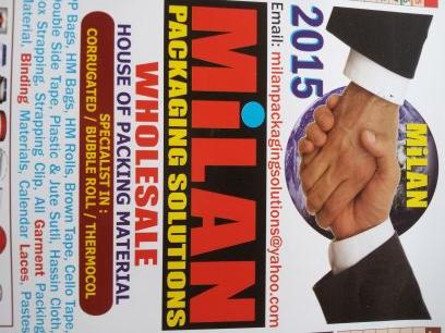 milan packaging solutions. india.