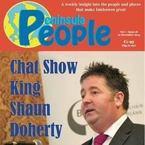 'Peninsula People'

The new weekly magazine about the People & Places that make Inishowen great!