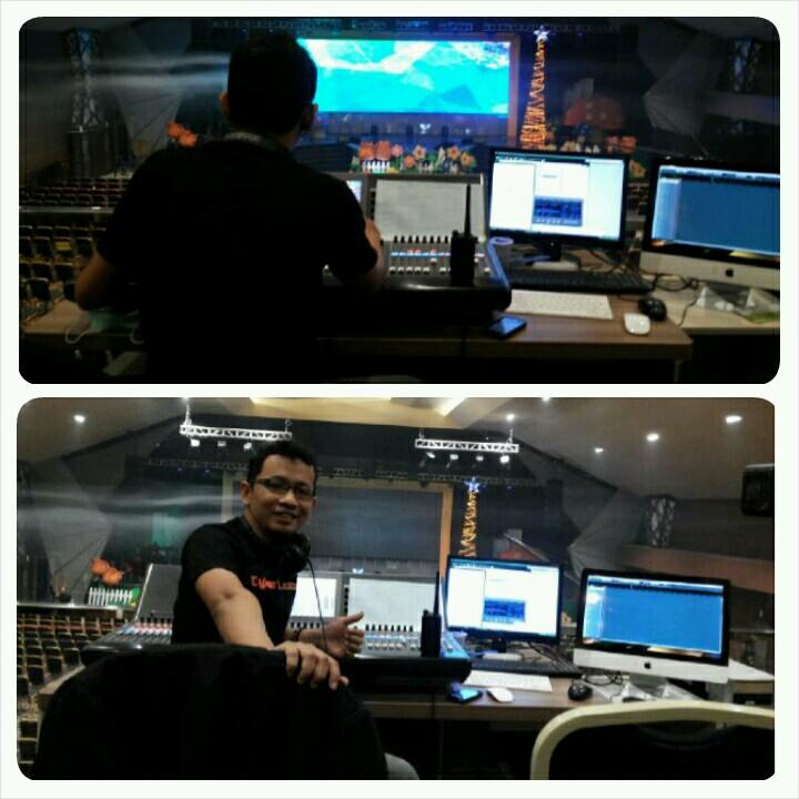 Digital broadcast console || live digital console || studio recording console