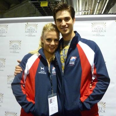 Team of Madison Hubbell & Zachary Donohue. Ice Dancers for Team USA. 2014 Four Continents Champions. 3 Time Grand Prix Medalists. World Team Members