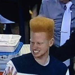The greatest hair in college basketball. #AggieLife #USU