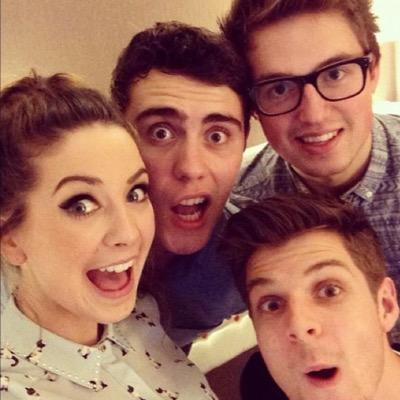 Alfie actually followed me on the 21/12/14 Alfie favourited my tweet 14/12/14 :) :) zoella favouroted my tweet on 10/01/2015