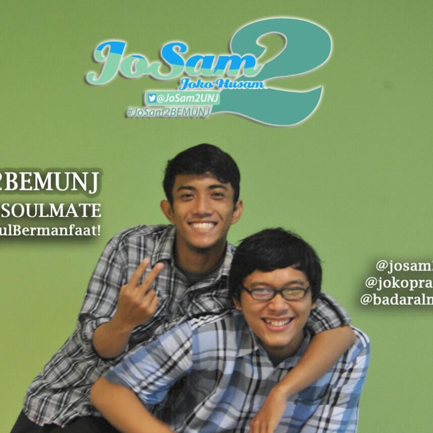 ✌ Calon Kandidat Ketua dan Wakil Ketua No.2 @BEMUNJ_OFFICIAL | @JokoPrasetioS @badaralmuadzi | #Soulmate UNJ == Solutif-Unggul-Bermanfaat utk UNJ ==✌