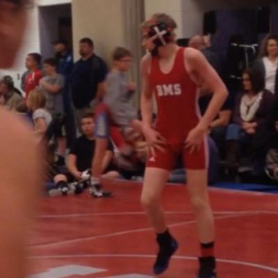 7th grade at Barboursville Middle FS/RB wrestler 128 starting unknown finishing unforgetable. Love u mom❤️ John 3:16