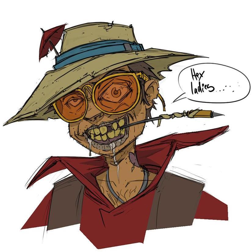 I am Shade, and you-- YOU are the coolest person I have ever seen. Please don't go. Please. [Borderlands RP | #Ðεѕυ]