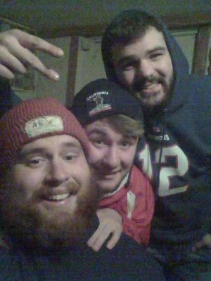 Men with beards do it best.