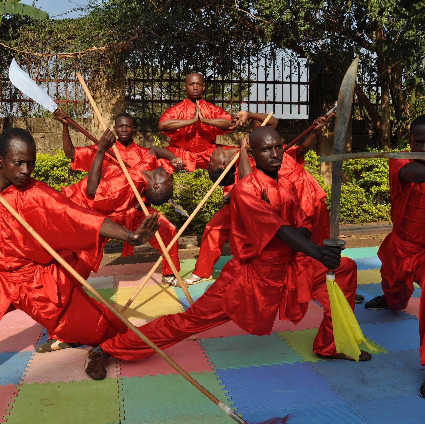 This is the first Chinese Martial Arts School in Uganda.
We have classes in Kung Fu,Tai Chi,Wushu, Aerobics plus a number of Chinese Martial Arts styles.