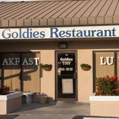 Try Goldies Express, all the great food without the wait. We are located at 5400 Taylor road suite 105. Call (239) 591-3400 for take out. We close on Sunday's