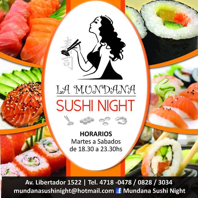 Facebook: Mundana Sushi Night