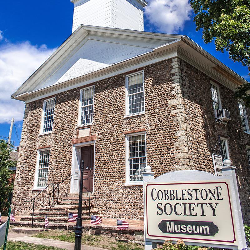 An open-air museum dedicated to the preservation of cobblestone masonry and the history behind its development!