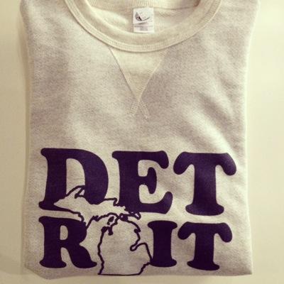 Garment design - Detroit & Michigan theme tees + slow fashion + custom tshirts + screenprinting + heatpress + embroidery