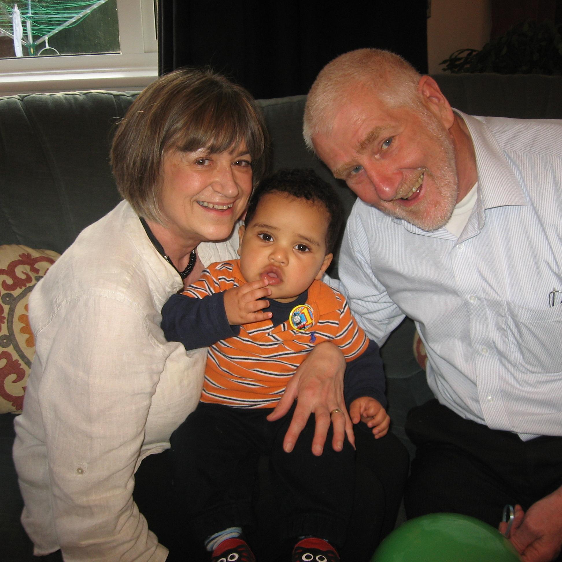 Proud grandad,Helping the poor with Hope Worldwide Zambia