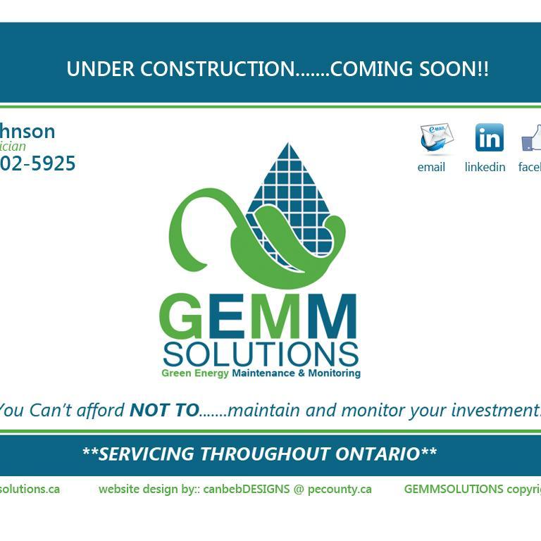 gemmsolutions's profile picture. Gemm Solutions - Green Energy Monitoring & Maintenance

Master Electrician