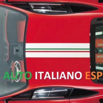 AutoItalianoEsp's profile picture. Casa de los amantes de coches Italianos. Pasa y ponte comodo. Quedadas, eventos, noticias...                    info@autoitaliano.es