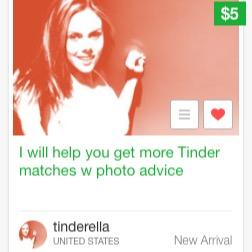 I will help you get more Tinder matches by giving you photo advice! Don't wait for another girl to swipe left!