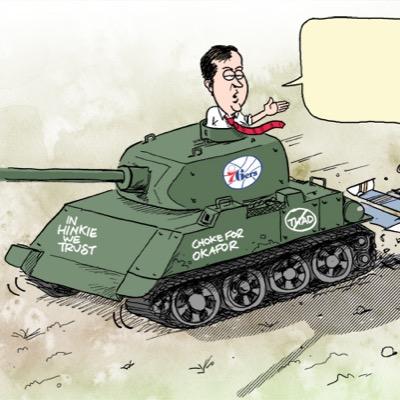 Sixers-CHOKE MORE FOR OKAFOR Official Account ️