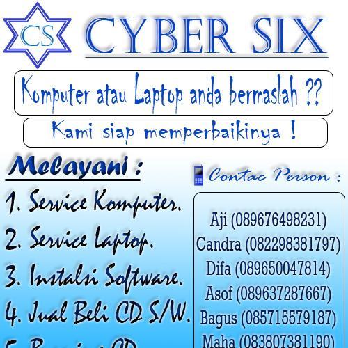 Menerima Service PC dan Laptop, Instalasi Software, Jual Beli CD Software, dll Contac Person :089650165695 || 089650047814