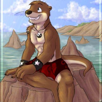 Rusty The Gay Otter.