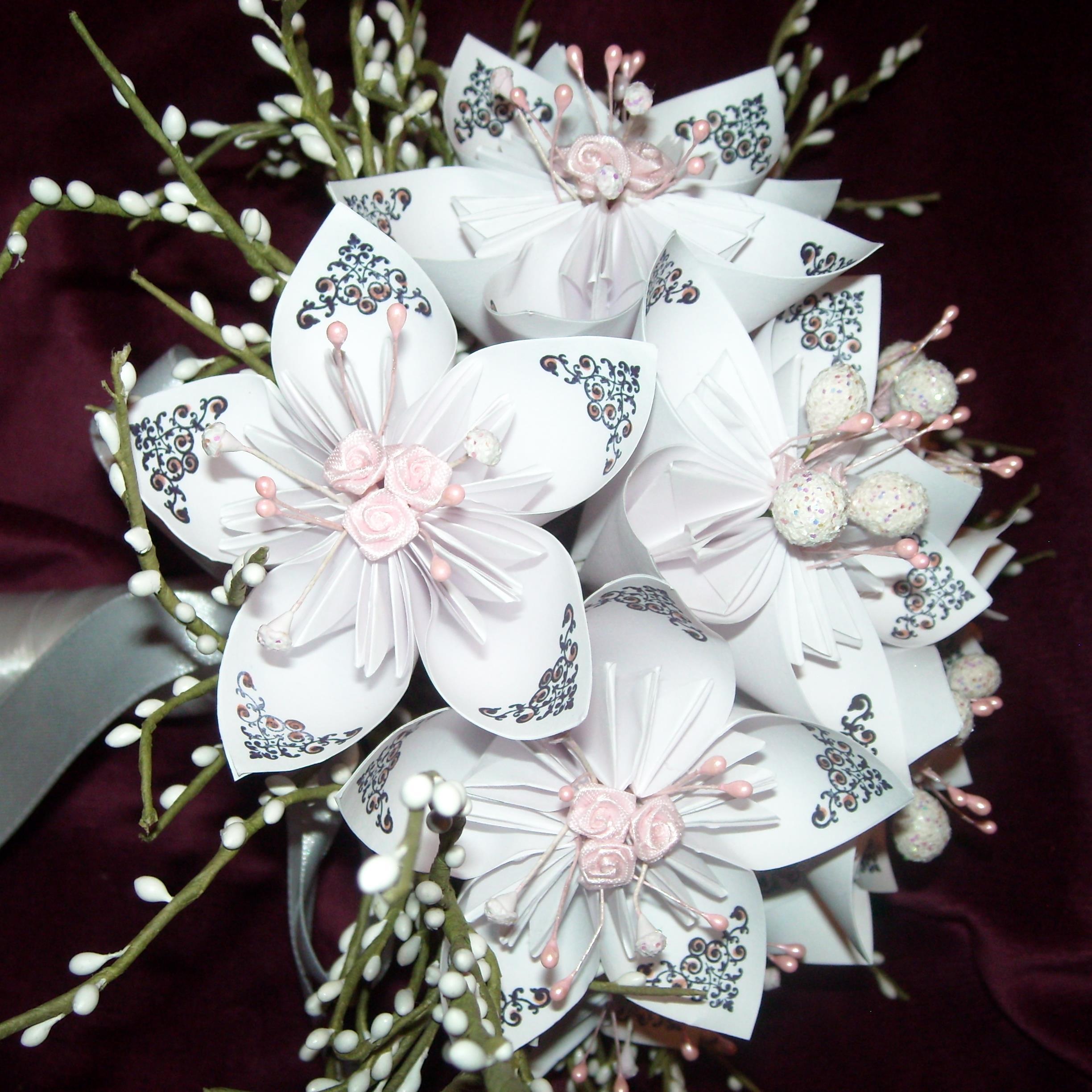 Papierblumen-Hochzeits- Papierblumen-Hochzeits-